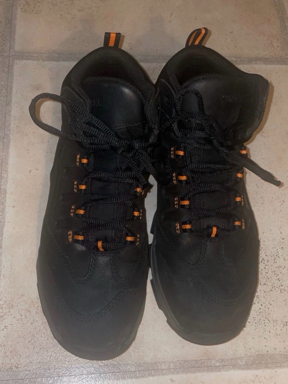 Worx by Red Wing Shoes 5401 Men's Steel Toe Work Boots Men 9M Black/Grey/Orange